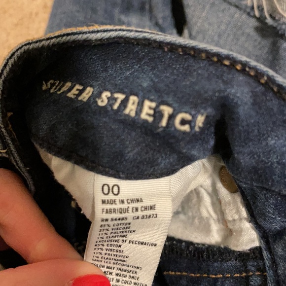 American Eagle High Waisted Denim Shorts - Picture 2 of 2